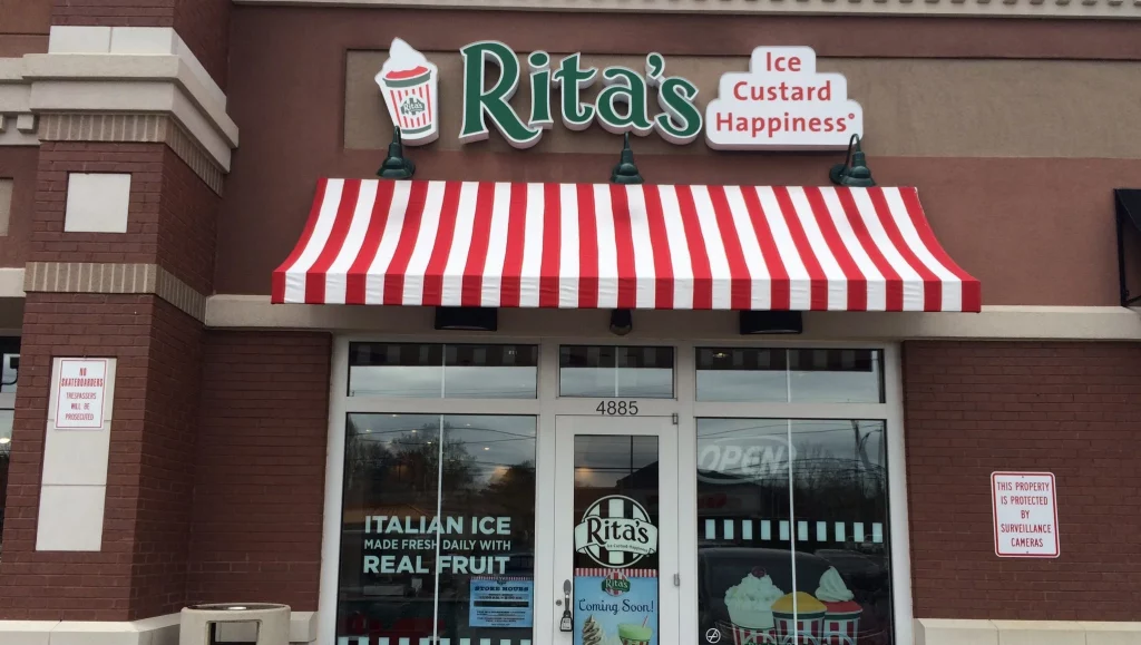 Rita's Italian Ice Cream restaurant