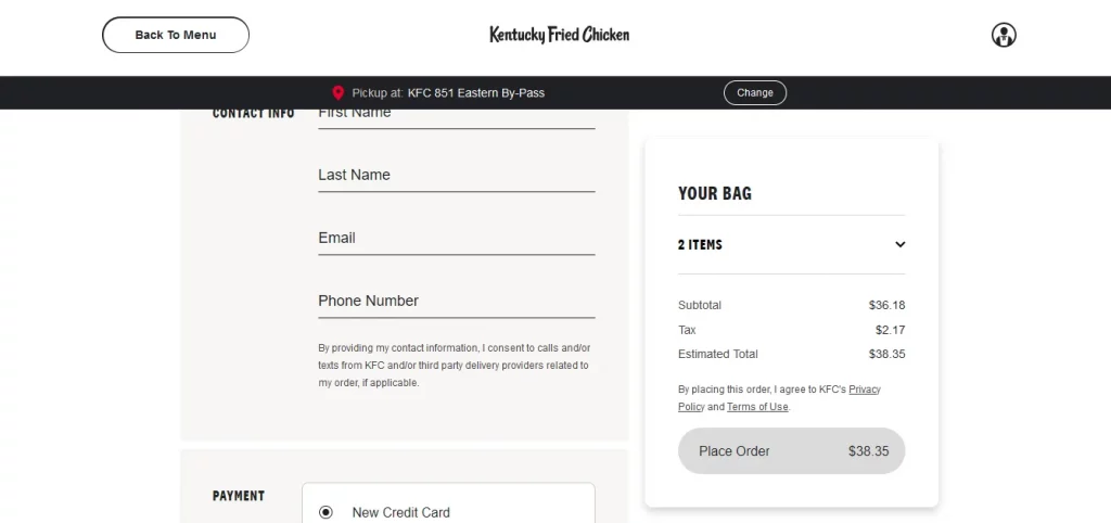 How To Order Online From KFC?