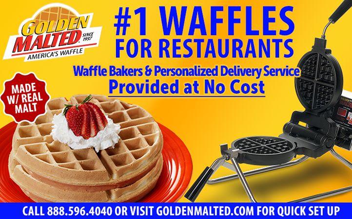 #1 Demanded Waffles - Waffle Irons & Personalized Delivery Service Provided at No Cost with Golden Malted