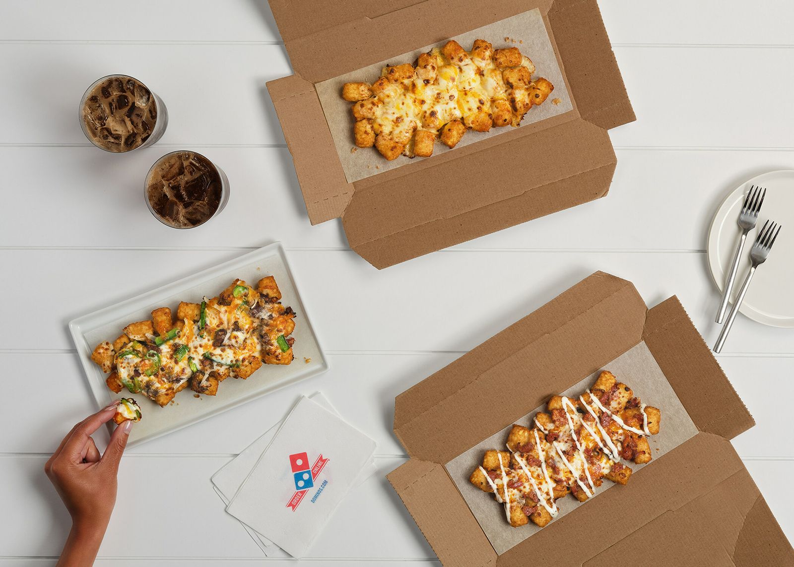 Domino's New Loaded Tots: They're Coming in Hot, Just in Time for the Big Game