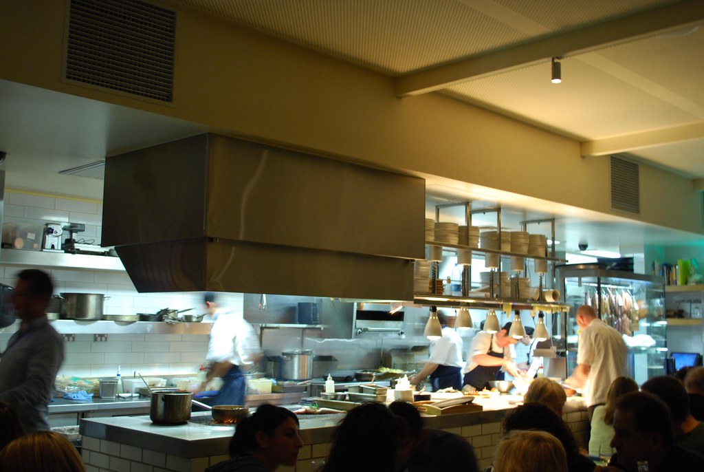 Restaurant kitchen grill, a common source of cross-contact