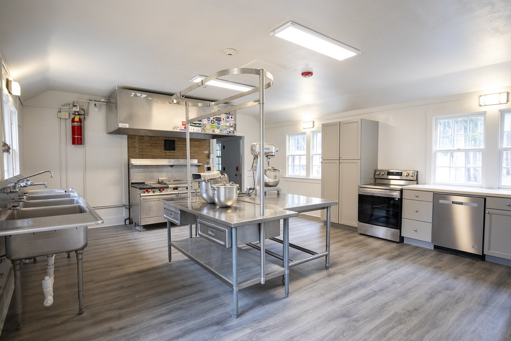 Housing Improvement Project Goal 2: Canyon Mess Hall commercial kitchen (after)