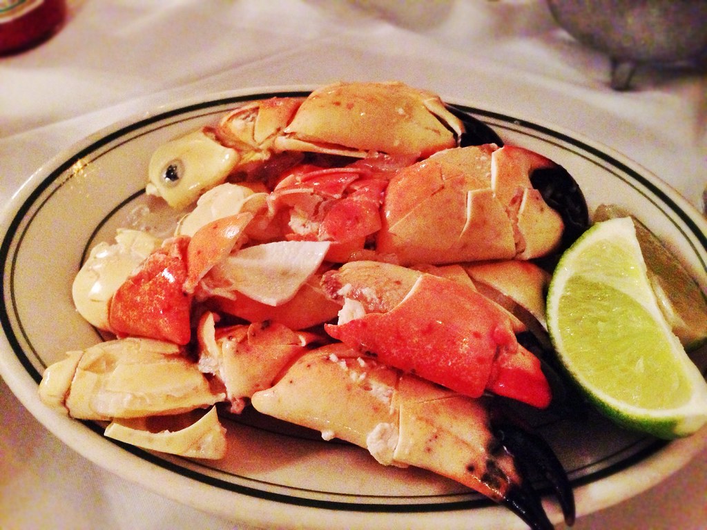 Select stone crab claws