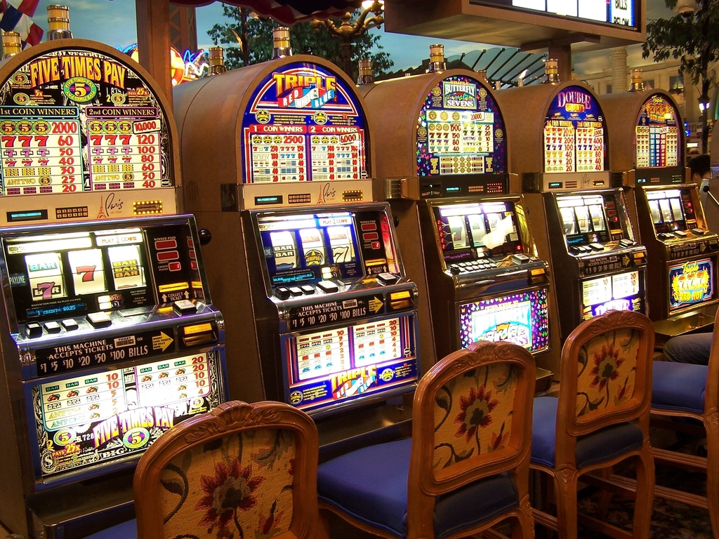 Slot machines, Las Vegas, Nevada