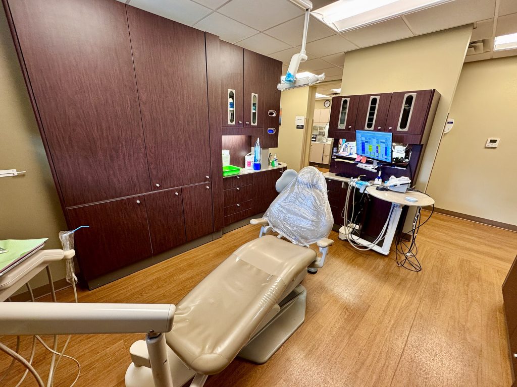 Dental office chair